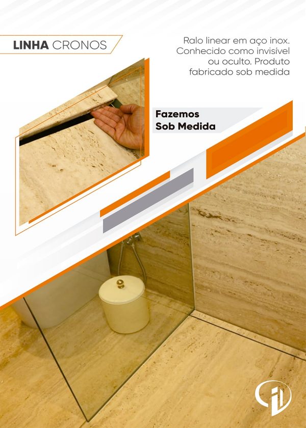 Ralo Linear - Linha Cronos - Imagem 2