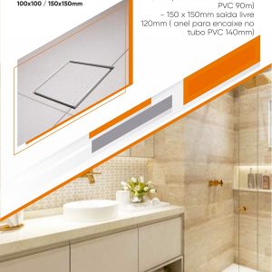 Ralo Linear - Linha Cronos