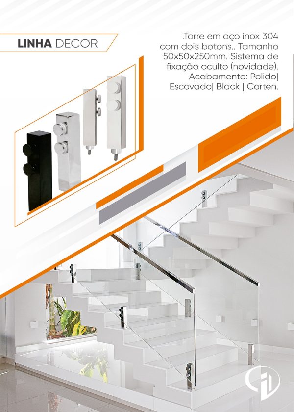 Torre Em Aço - Linha Decor